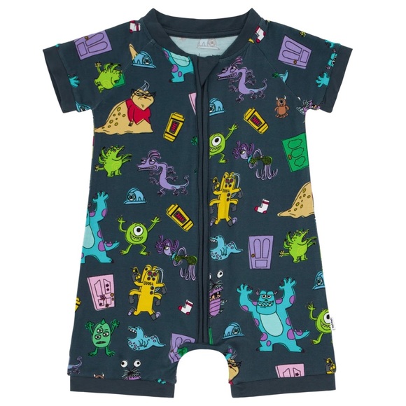 Little Sleepies One Pieces Disney Monsters Inc Little Sleepies